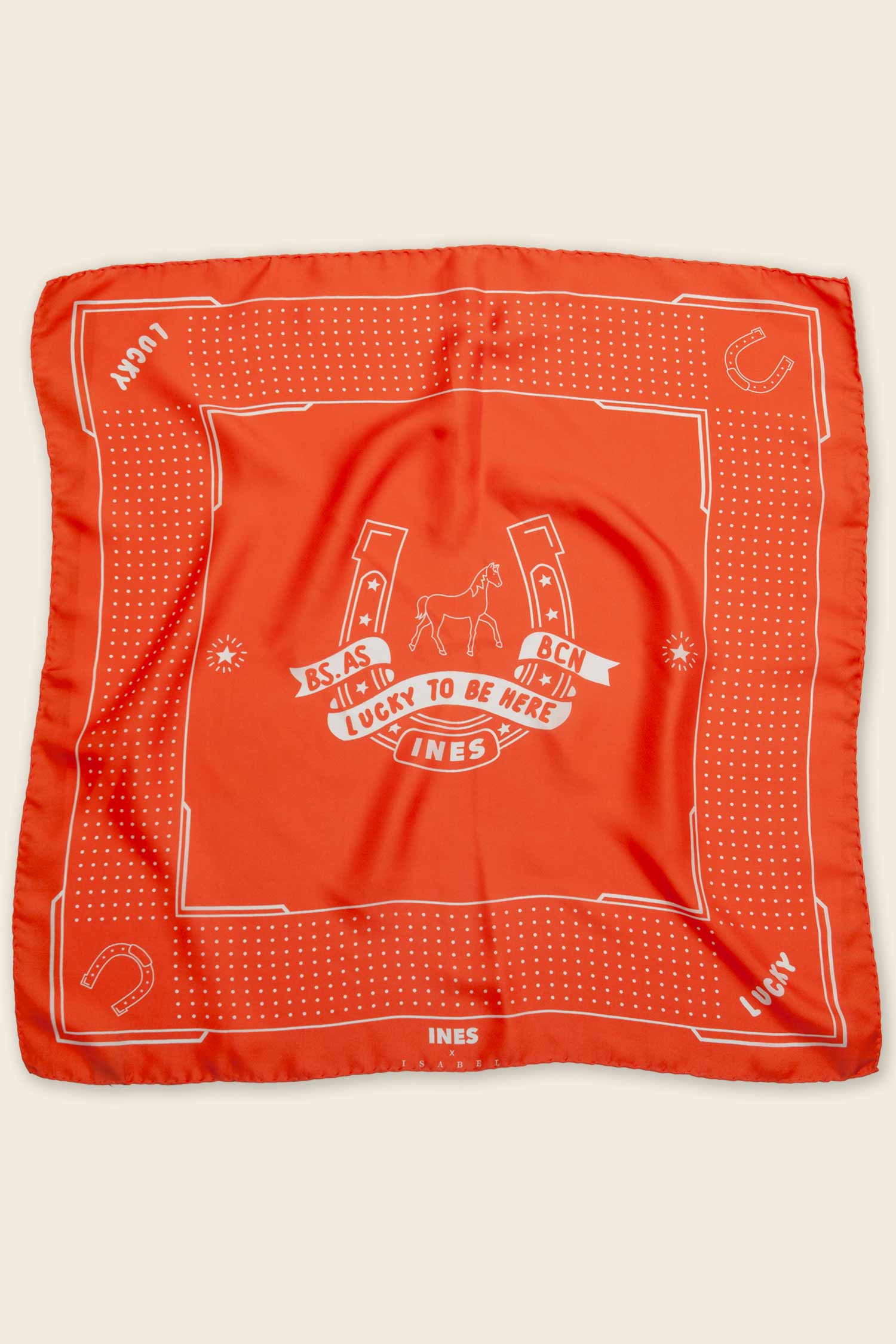 Made to order - Lucky silk scarf