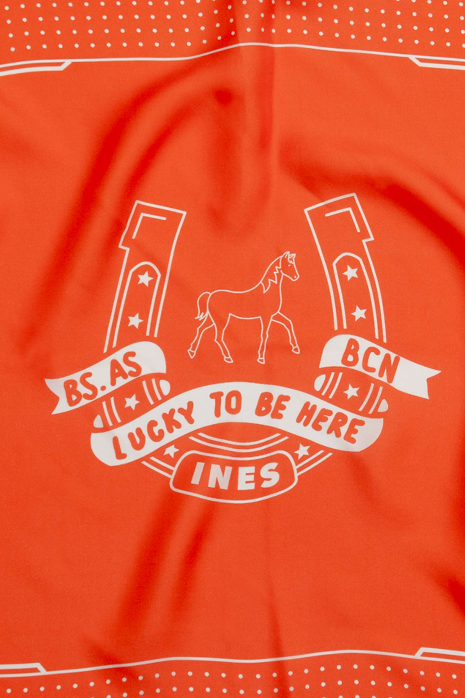 Made to order - Lucky silk scarf