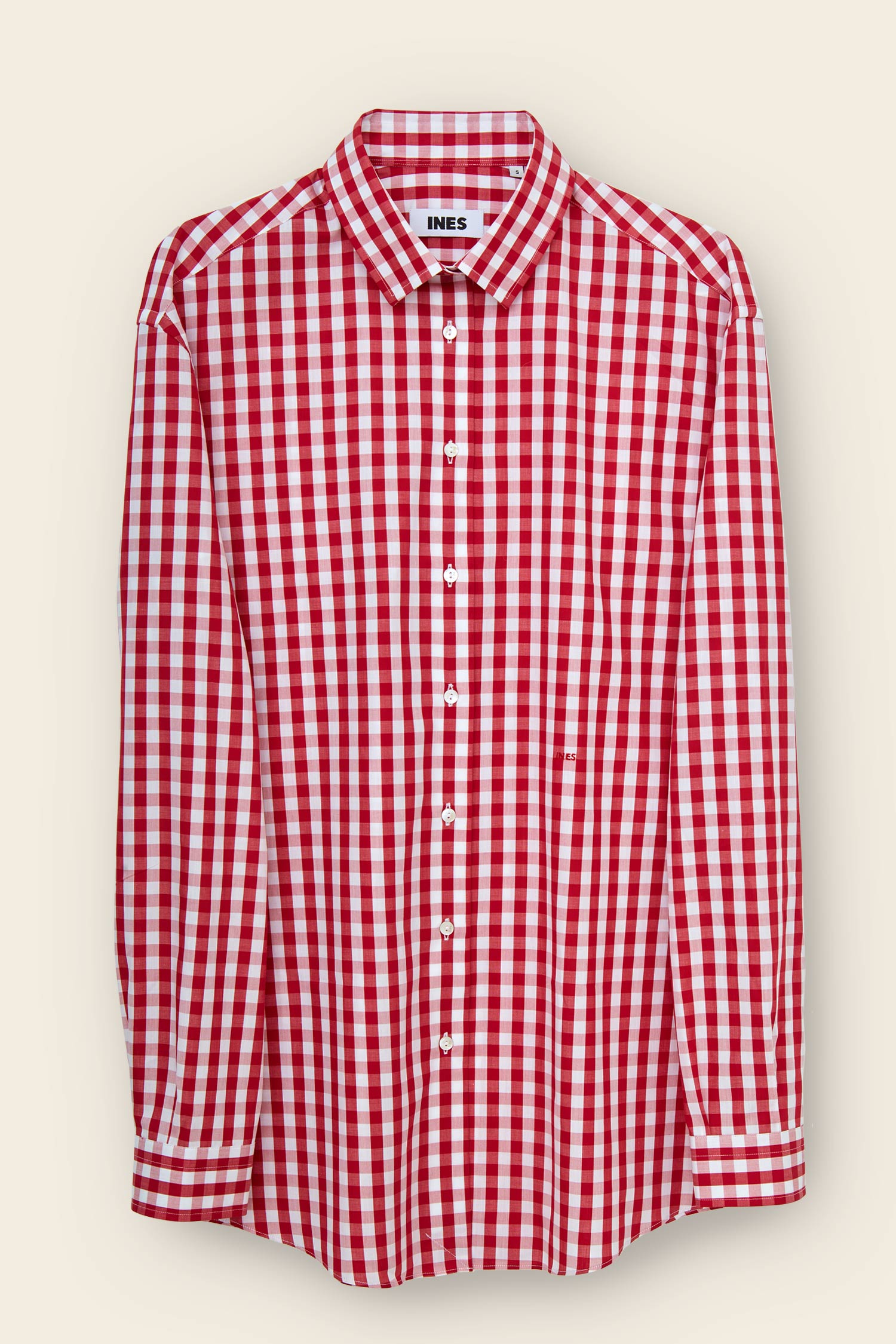 Gingham Shirt GFA in red