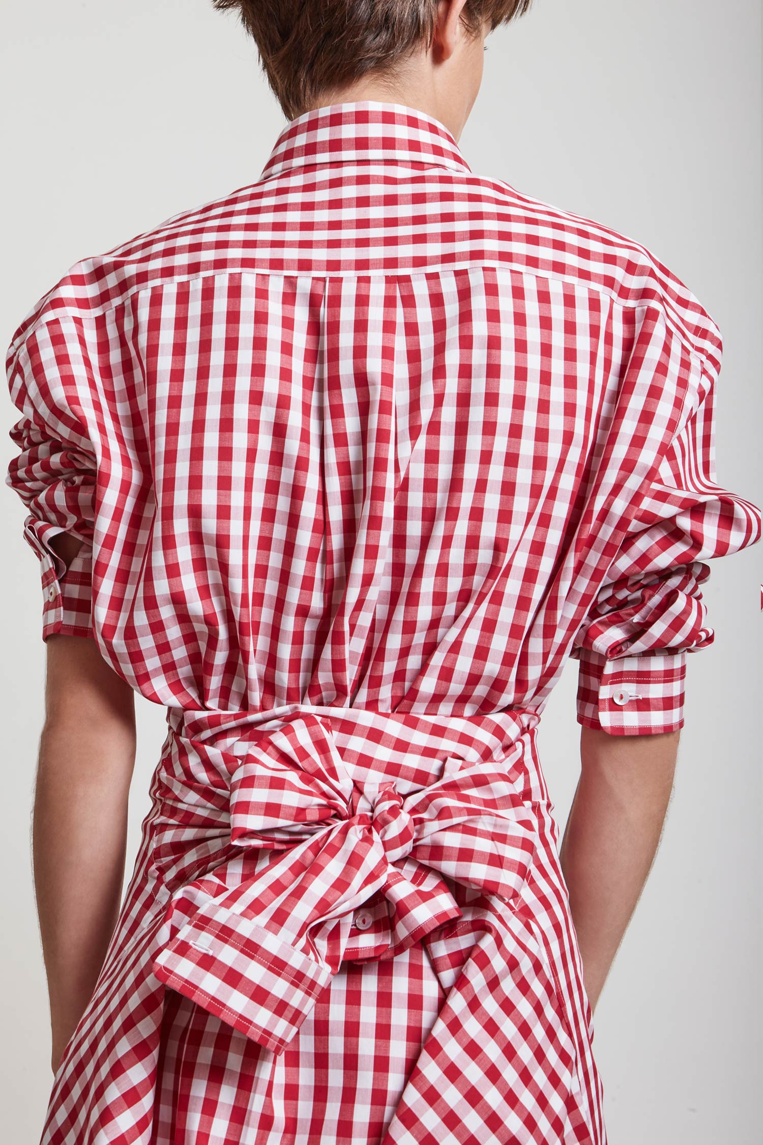 Gingham Shirt GFA in red