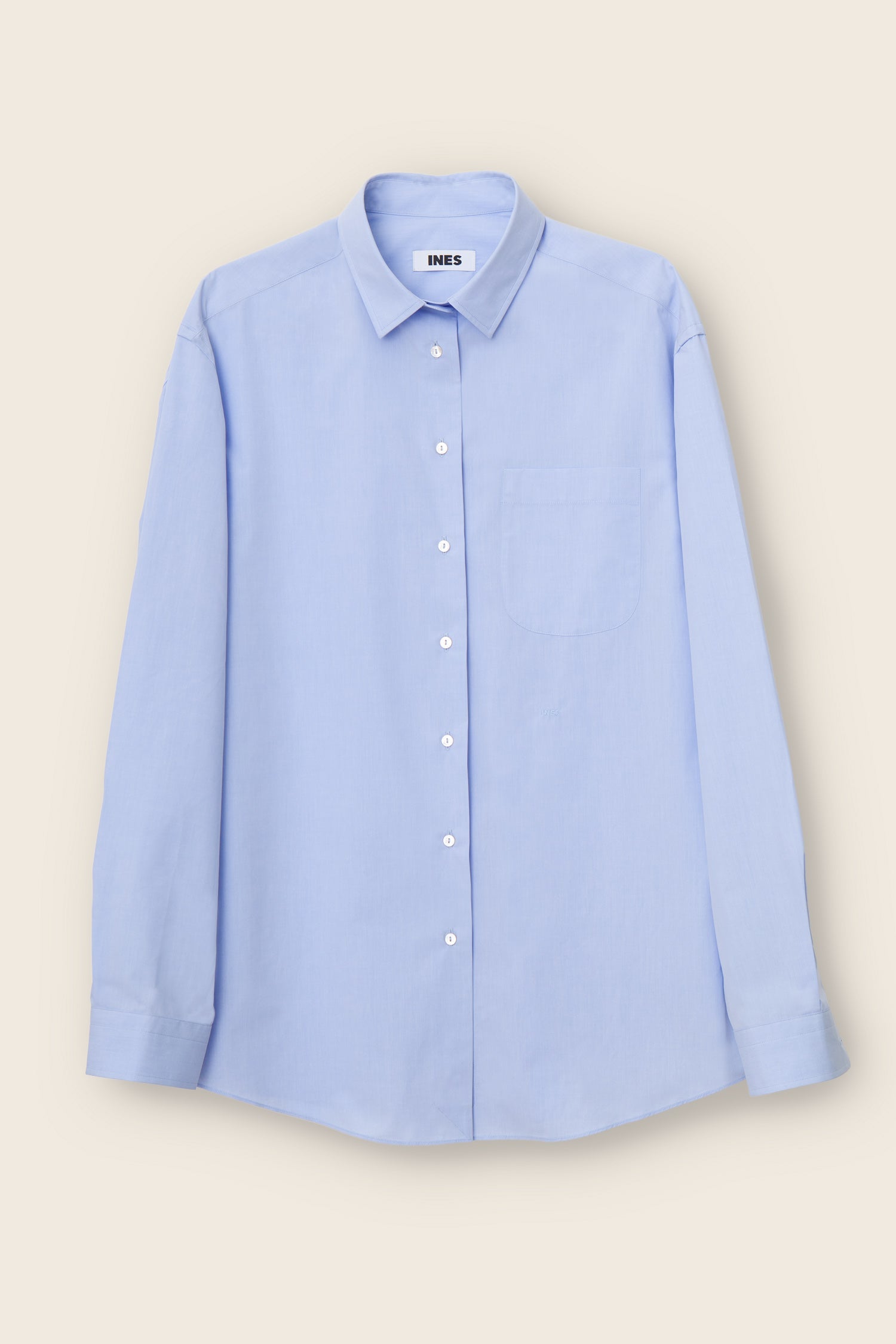 Oversized Classic Shirt in super soft cotton- PINK edition – INES