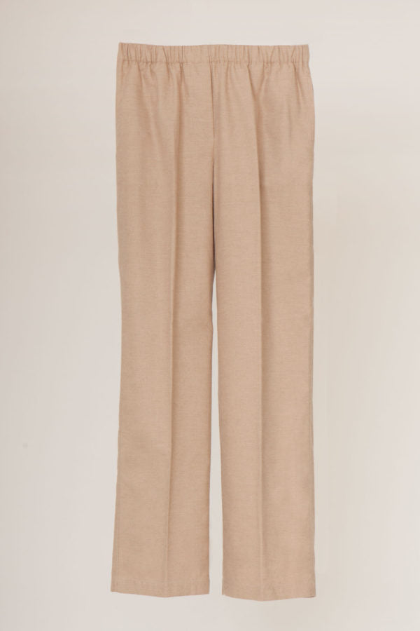 María trousers in cashmere and cotton